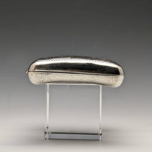 1915年 英国アンティーク 純銀製シガレットケース 70g Joseph Gloster